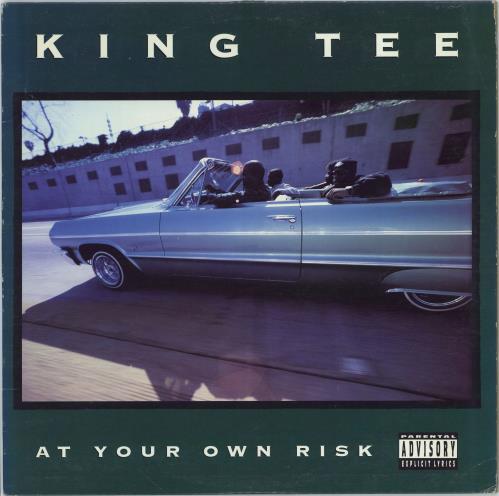 洋楽 KING TEE AT YOUR OWN RISK 1lp King Tee At Your Own Risk US vinyl LP album (LP record) (773171)